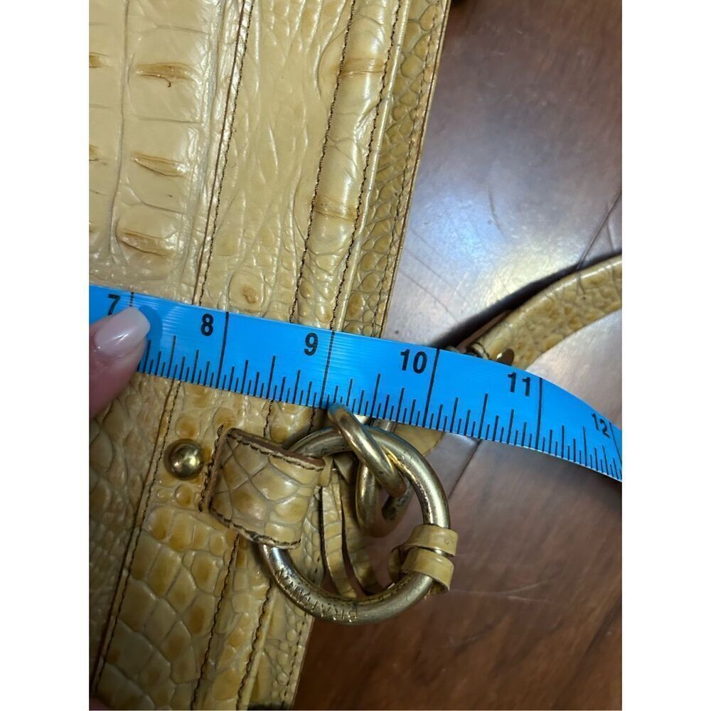 Brahmin women’s Collette Melbourne croc embossed‎ leather bag - Picture 12 of 16